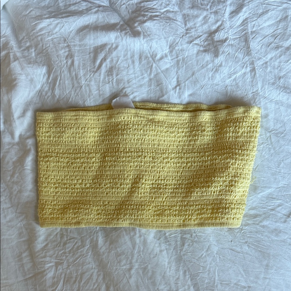 Yellow Tube Top